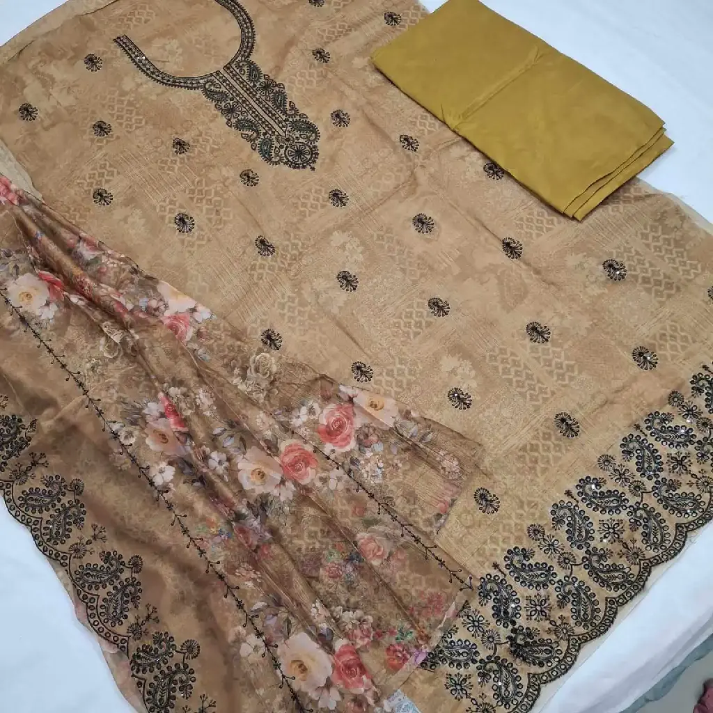 Embroidery-Cutwork-Cotton-Silk-4pcs-in-golden-beige-color-full-view.webp
