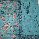 Premium-Georgette-Embroidered-4-Piece-aqua-blue-color-in-full-view.webp